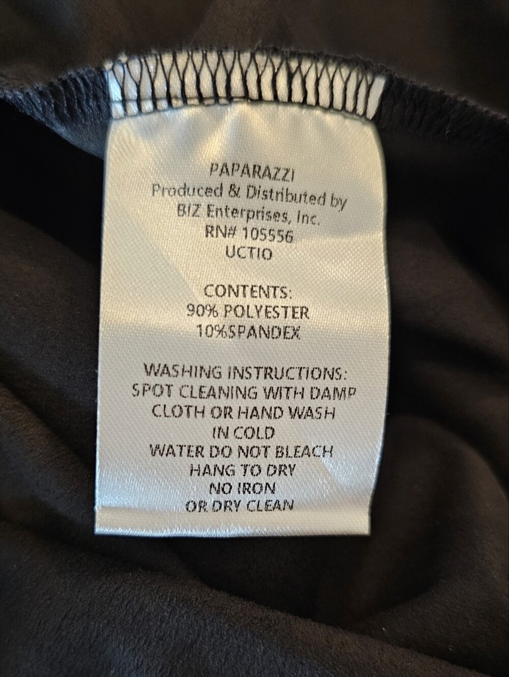 Aziza Black Embroidered Suede Duster Waterfall Jacket Women's Large & X-Large - Picture 5 of 13